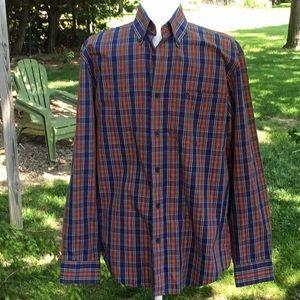 EUC Arrow plaid button down